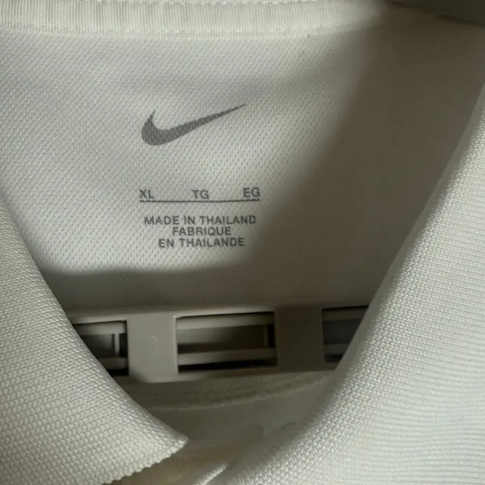 Nike Super Bowl LIV Polo Shirt XL White Bud Light Sponsor Dri-Fit NWT
